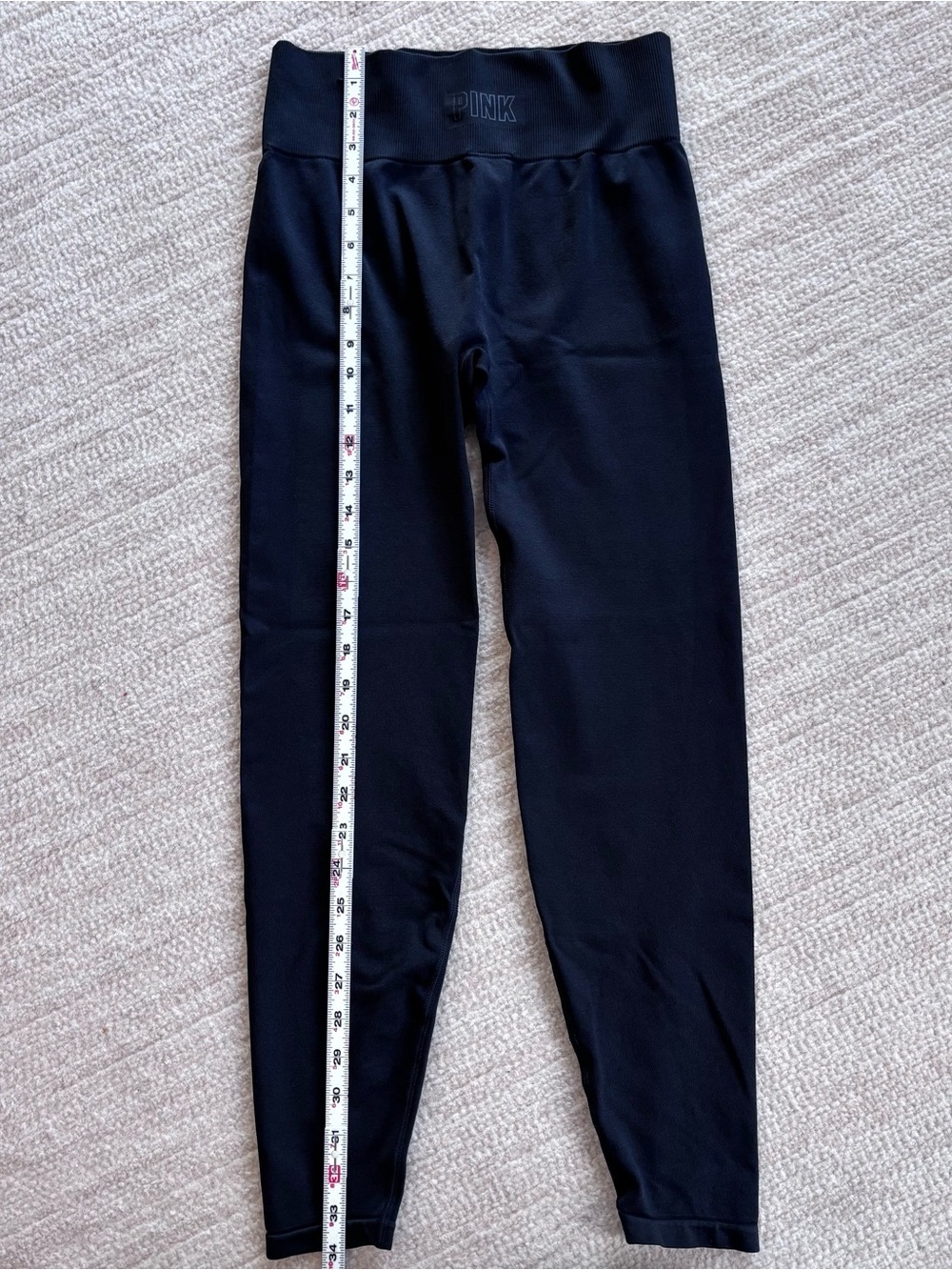 PINK Victoria's Secret Black High-Waist Leggings - Picture 4 of 8